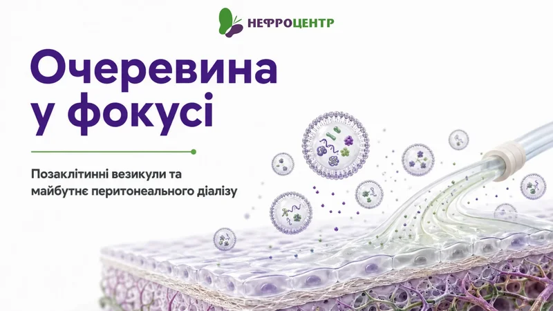 Очеревина у фокусі: позаклітинні везикули та майбутнє перитонеального діалізу