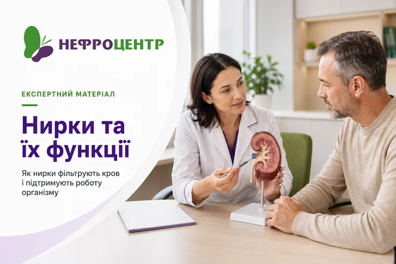 Нирки та їх функції: як працюють нирки людини