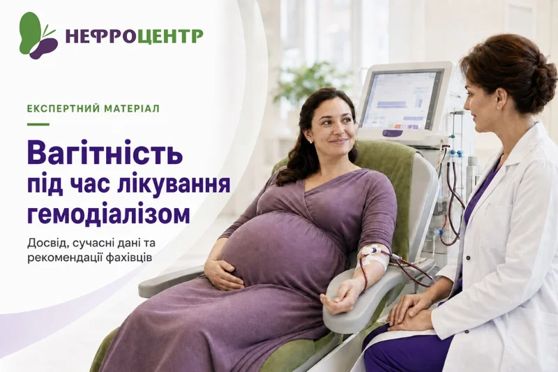Вагітність під час лікування гемодіалізом: рідкісна, але реальна